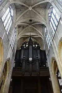 View of the grand organ over the west end