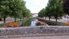 The Orge river in Biencourt-sur-Orge