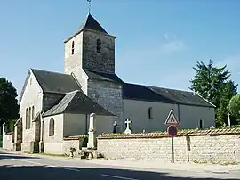 The church in Orgeux