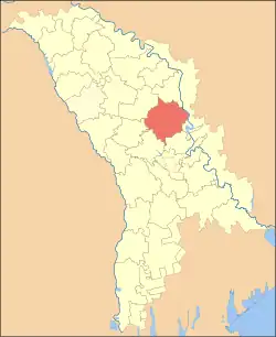 Location of Orhei