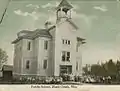 Four classroom public school along WIS 54 c.1909