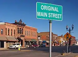 The "Original Main Street" in downtown Sauk Centre