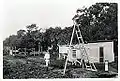 Original lab/office building constructed at U.S. Sugar Plant Field Station, Canal Point, Florida, August 1922.