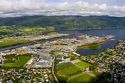 View of Orkanger