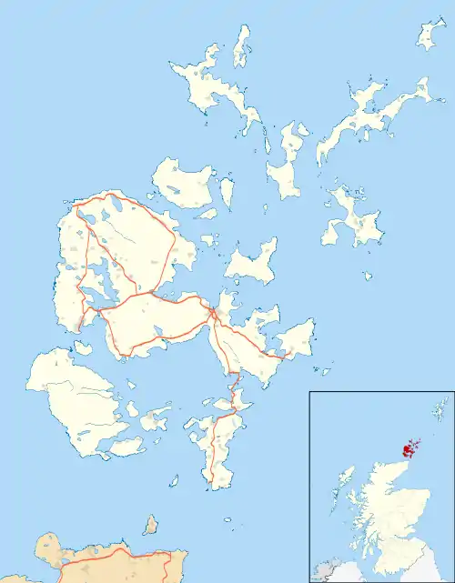 Stromness is located in Orkney Islands