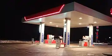 PKN Orlen gas station in Celejów.