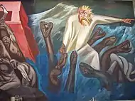 Departure of Quetzalcoatl, Dartmouth mural by José Clemente Orozco