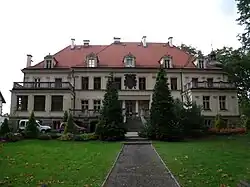 Baroque palace in Zawiść
