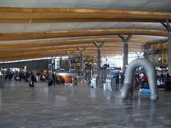 Oslo Airport, check-in area