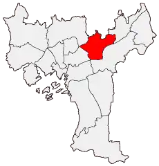 Location of Bydel Bjerke