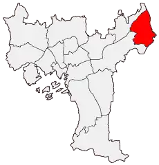 Location of Bydel Stovner