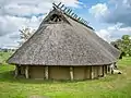 Replica of an Iron Age house in Darpvenne
