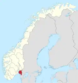 Østfold within Norway