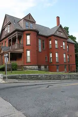 House for Otis E. Putnam, Worcester, Massachusetts, 1887.