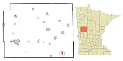 Location of Parkers Prairiewithin Otter Tail County, Minnesota