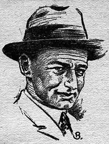 Otto Willi Gail, as depicted in the Fall 1929 issue of Science Wonder Quarterly