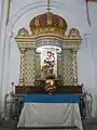 Right side Altar for Our Lady of Immaculate Conception, renovated during the year of Faith