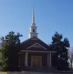 Our Lady of the Hills Church is on Old Lebanon Road