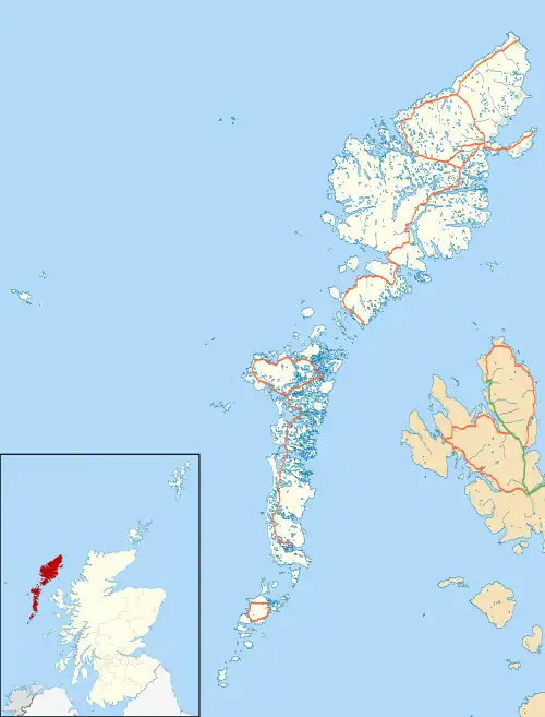 Borve is located in Outer Hebrides