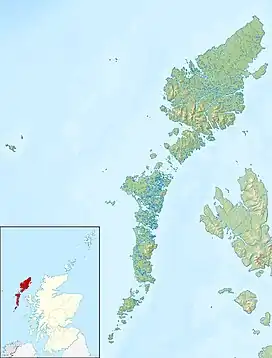 Haskeir Eagach is located in Outer Hebrides