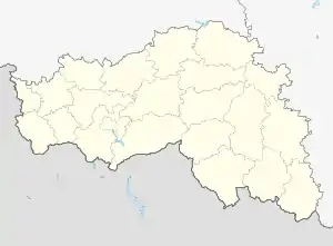 Potudan is located in Belgorod Oblast