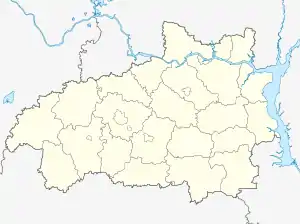 Petrovsky is located in Ivanovo Oblast