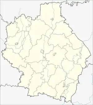 Rzhaksa is located in Tambov Oblast