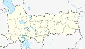 Nikolskaya is located in Vologda Oblast