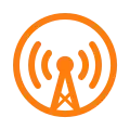 The logo of Overcast, as seen on the official website.