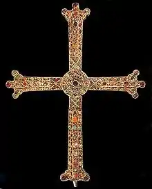 Victory Cross, Cathedral of San Salvador of Oviedo (10th century)