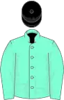 Aquamarine, black cap