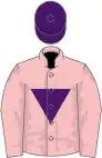 Pink, purple inverted triangle and cap