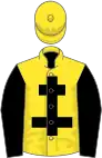 Yellow, Black cross of Lorraine and sleeves
