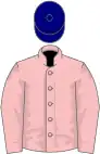pink, navy cap