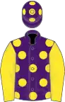 Purple, yellow spots and sleeves