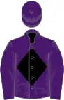 PURPLE, black diamond, purple cap