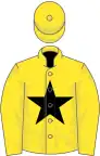 YELLOW, black star, yellow sleeves and cap