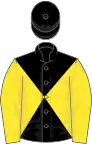 Black and yellow diabolo, yellow sleeves, black cap