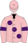 Pink, large Purple spots and armlets