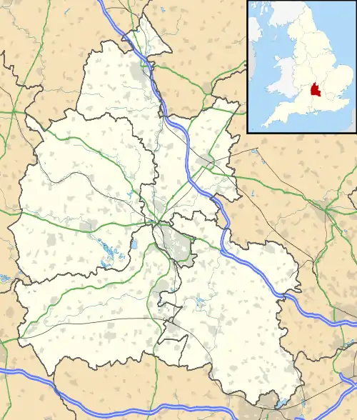 Marston is located in Oxfordshire