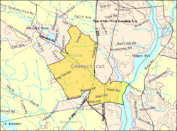 Census Bureau map of the CDP