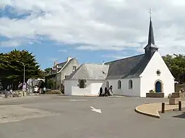 The church in the village of Pénerf, in Damgan commune