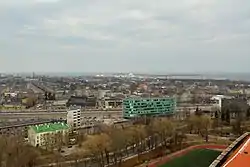 Põhja-Tallinn from Pikk Hermann tower.