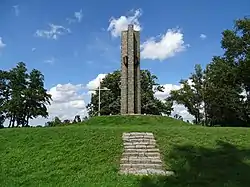 Monument at the site of the Battle of Płowce of 1331