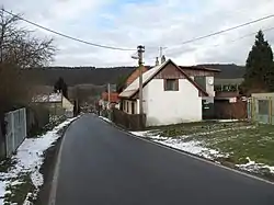 A street in Přerubenice