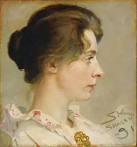 Marie Krøyer. Skagen (1891)