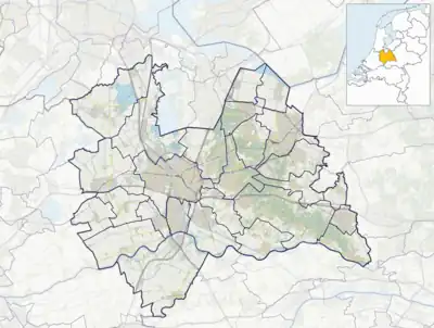 2023–24 Derde Divisie is located in Utrecht (province)