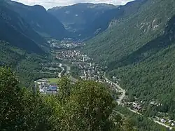 View of Rjukan