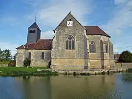 The church in Maisons-lès-Chaource