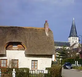 The village and abbey